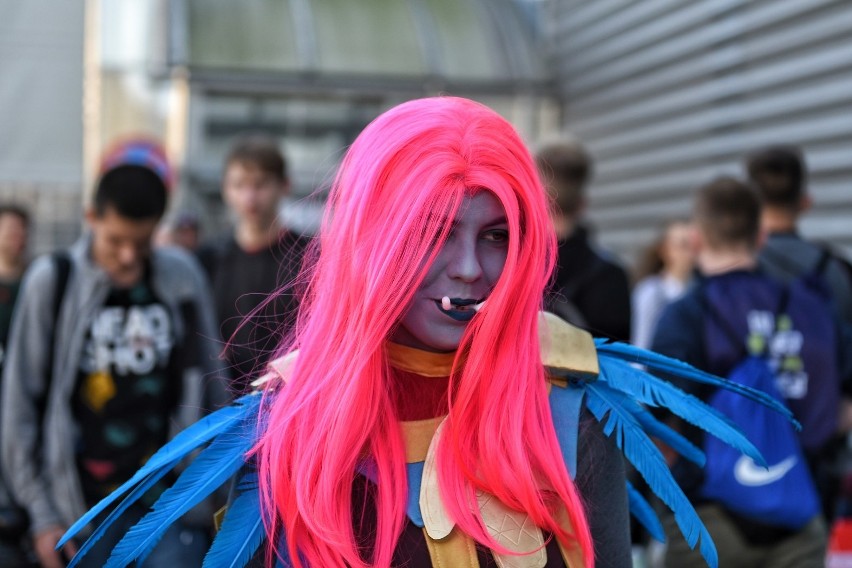 Cosplayerzy na Poznań Game Arena 2018....