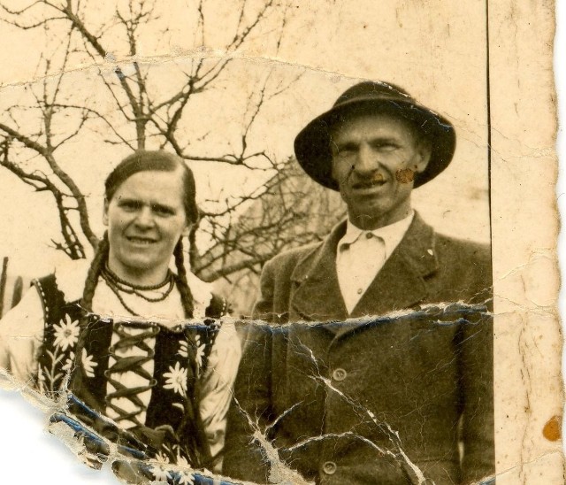 Wojciech Mszanik z żoną. Fot. ze zbior&oacute;w własnych Anny Madej-Ptak