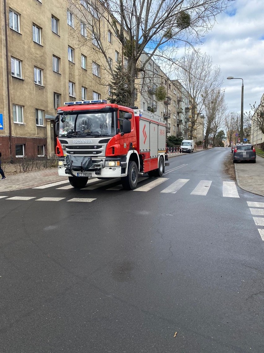 W wyniku kolizji, do której doszło przy ul. J. Matejki w...