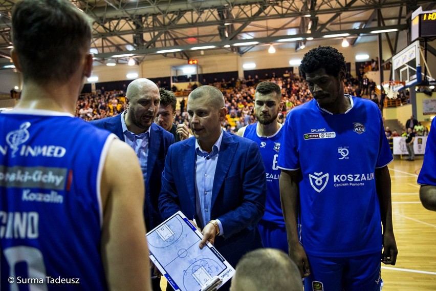 Spójnia Stargard - AZS Koszalin 76:73. Ważna wygrana w walce o utrzymanie!