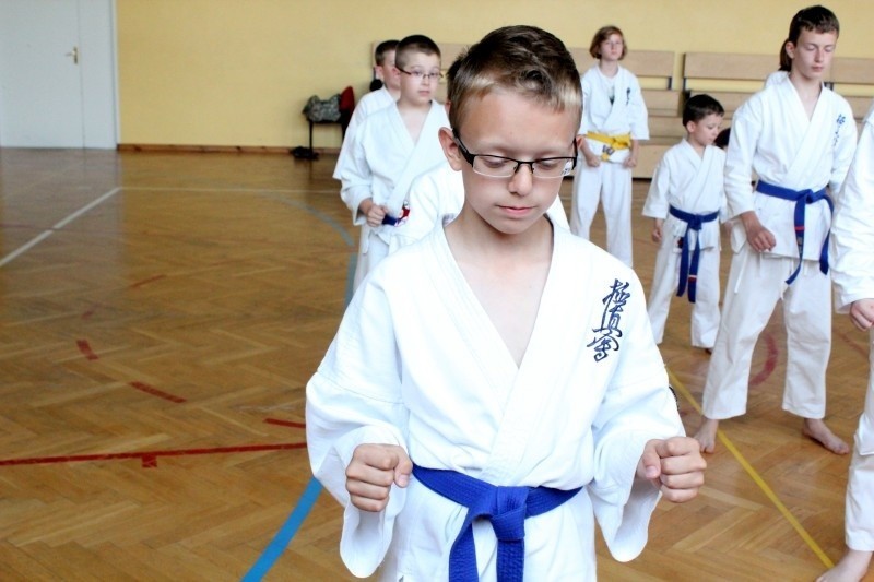 Egzaminy w Ostrołęckim Klubie Karate Kyokushin