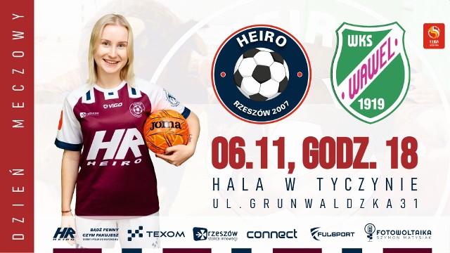 W niedzielę Heiro debiutuje w 1 lidze futsalu kobiet