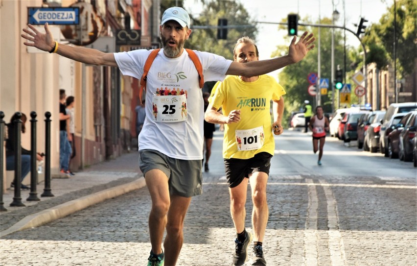 Bieg Dobroczynności, Wadowice 2019. Na finiszu na twarzach...