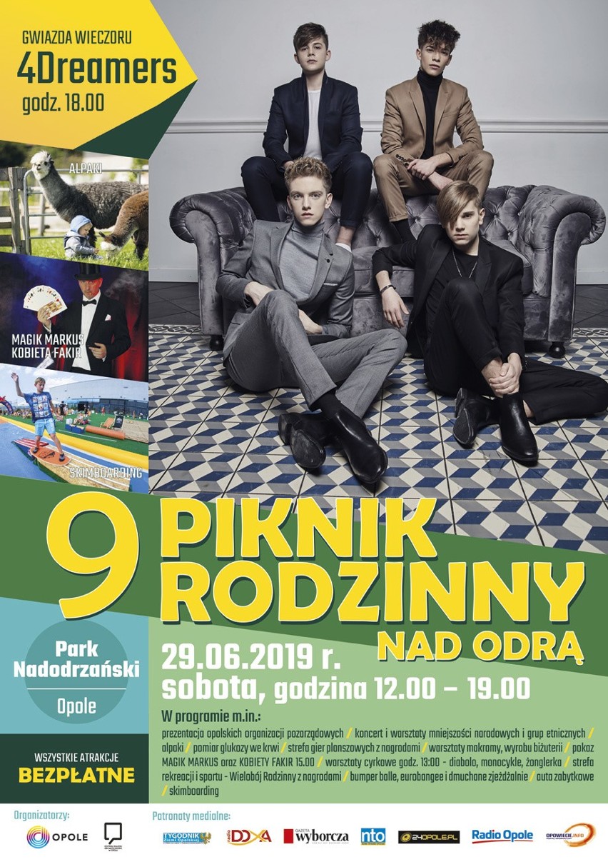 Piknik rodzinny 2019 nad Odrą w Opolu