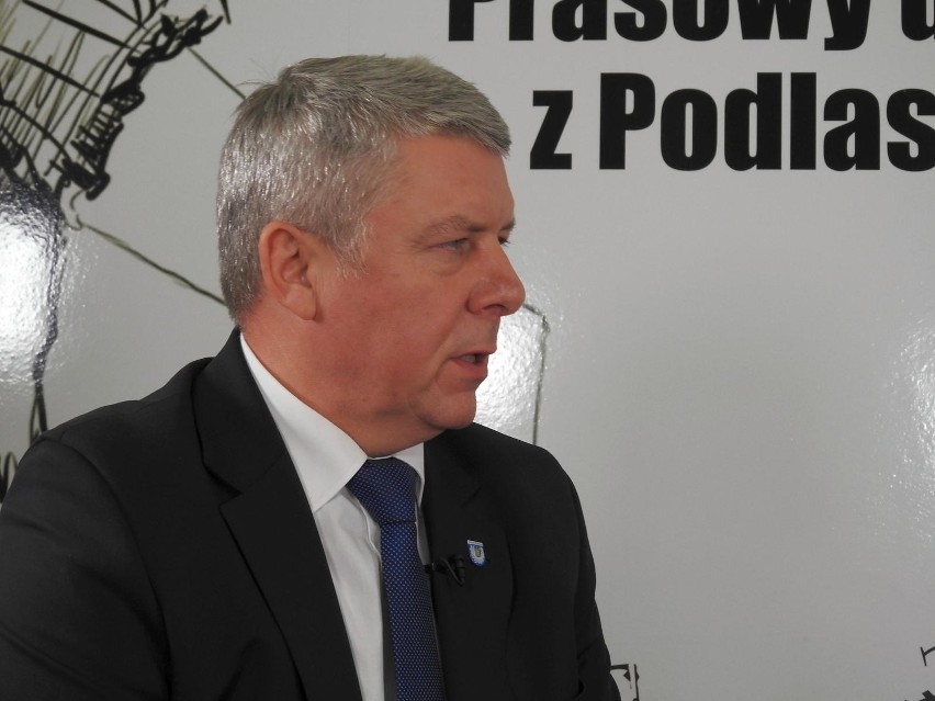 Marek Kaczyński, kandydat na wójta gminy Nowe Piekuty, był...