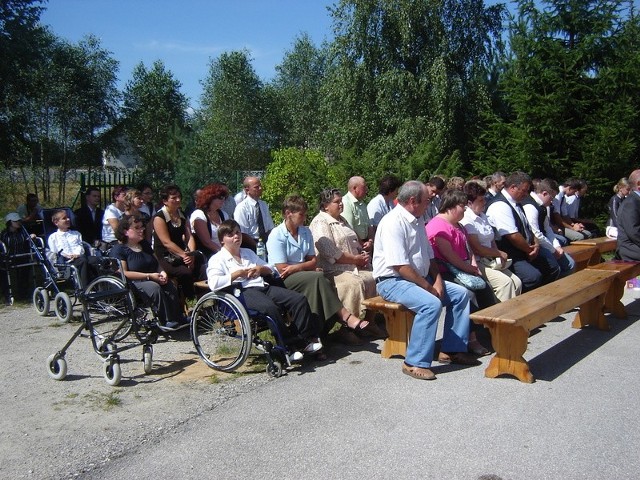W otwarciu nowej placówki wzięły udział także osoby niepełnosprawne, które uczestniczą w zajęciach.