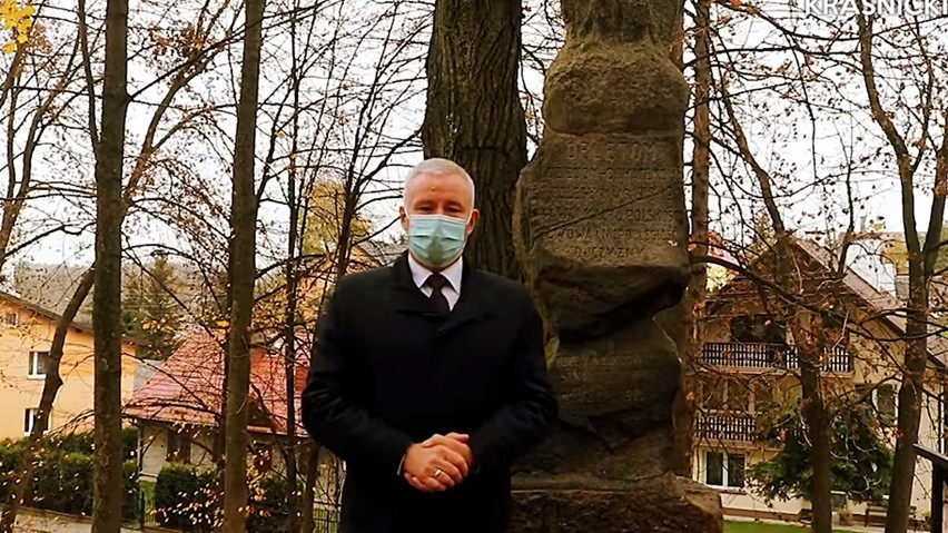 Kontrowersyjne nagranie Andrzeja Rolli, starosty kraśnickiego z okazji Święta Niepodległości. „Nie dajcie się zwieść ulicznym pieniaczom”