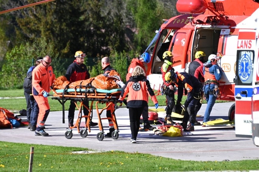 Tragiczny dzień w Tatrach. Dwie osoby nie żyją, 20 ratowano, jeden zaginiony