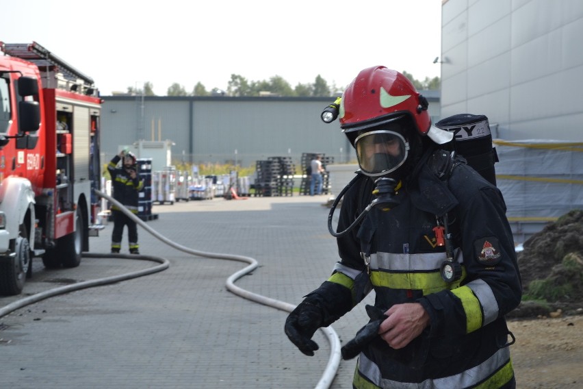 Pożar fabryki Nifco w Żorach. Pożar w Żorach