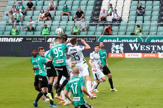 Legia - Pogoń z meczu kończącego sezon 2019/20.