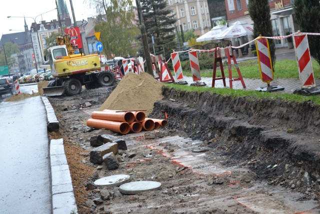 Ekipy budowlane przerwały prace