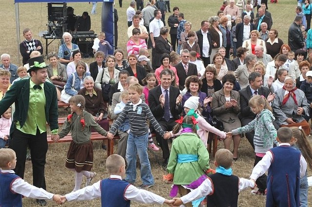 Podczas festynu w Górnie było dużo atrakcji, zabaw i konkursów dla dzieci.