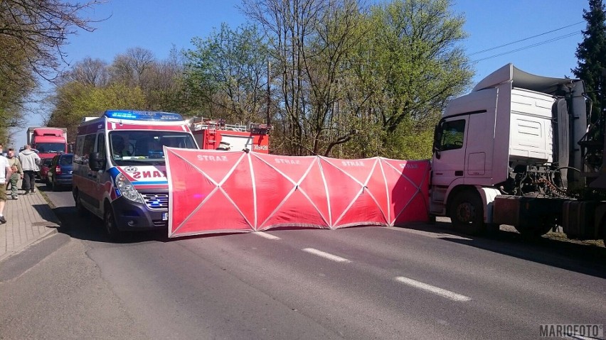 Wypadek w Prószkowie.