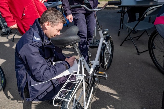 Znakowanie rowerów przez policję