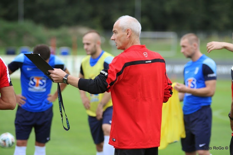 Trening Lecha Poznań pod wodzą Krzysztofa Chrobaka