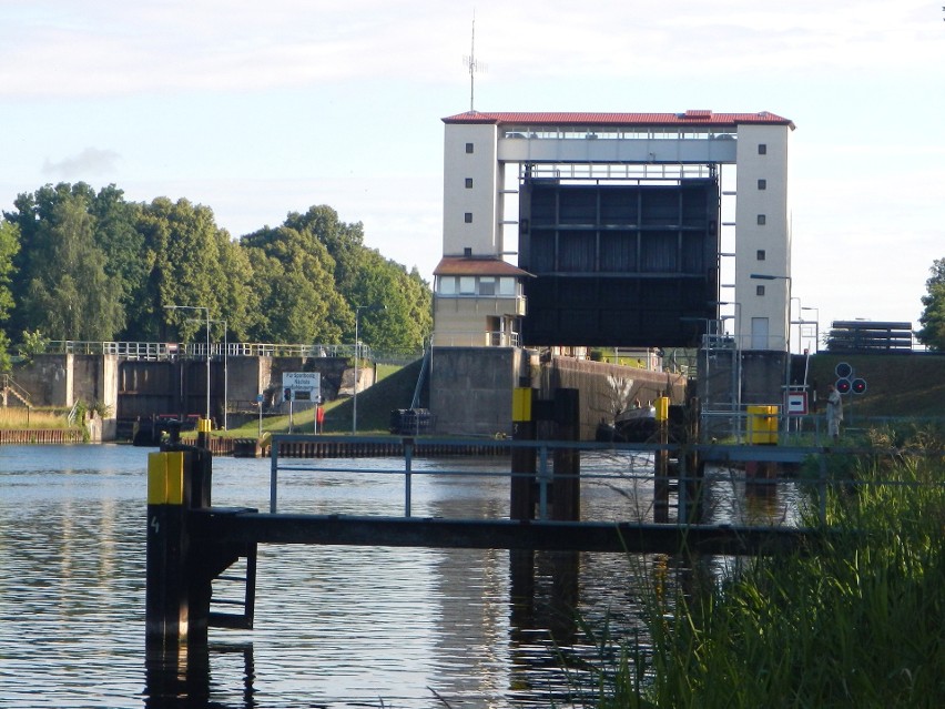 Wiele niemieckich śluz na Kanale Odra - Havela jest naprawdę...