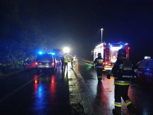 Do tragicznego wypadku doszło w sobotę około godz. 23 na trasie Kleszczów - Gliwice