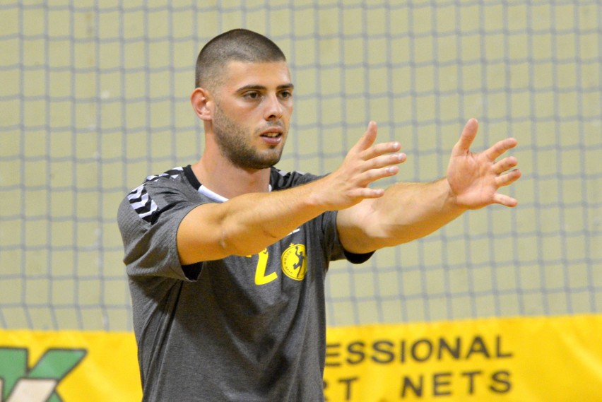 Branko podczas pierwszego treningu przed sezonem 2019/2020.