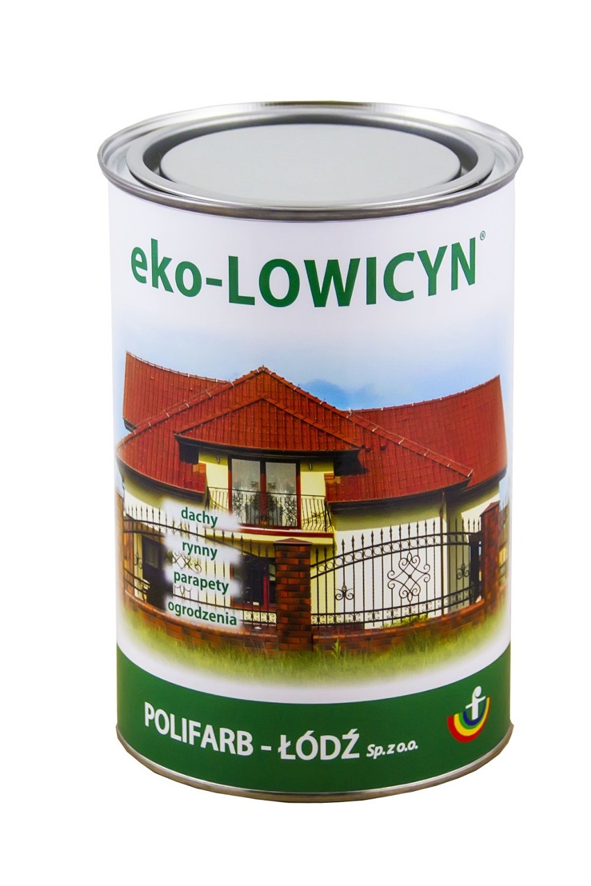 Eko-Lowicyn - farba do malowania dachów, Polifarb Łódź Sp. z...