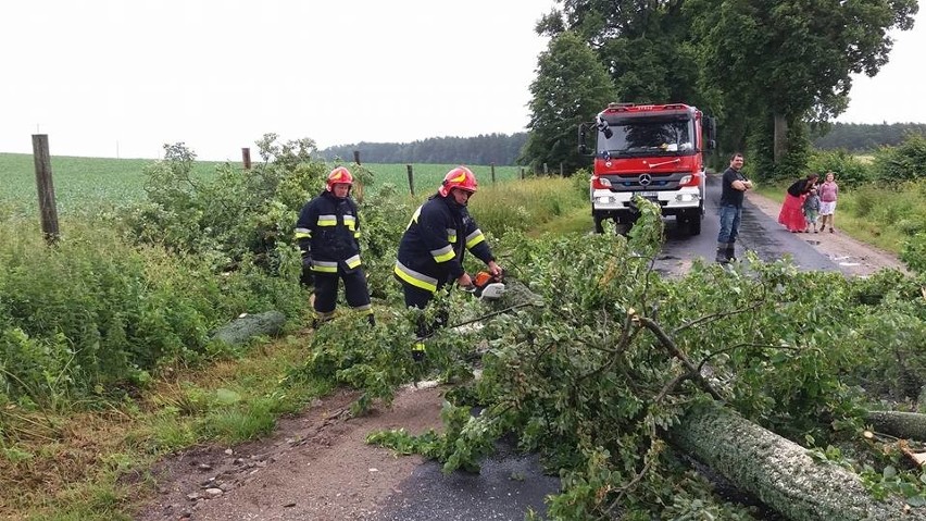 Dzisiaj około godz. 15.30 straż pożarna została powiadomiona...