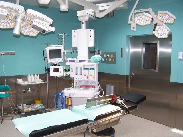 Jedna z sal operacyjnych w starachowickim szpitalu.