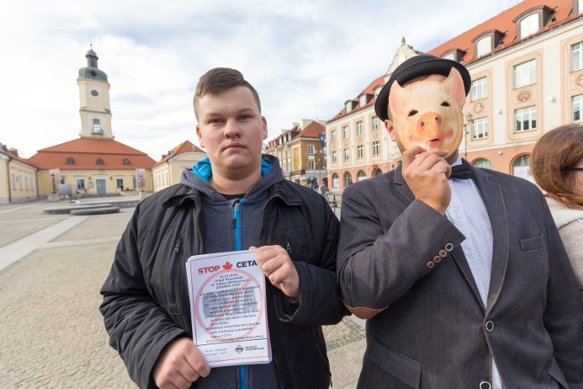 Młodzież Wszechpolska będzie protestować przeciwko umowie CETA.