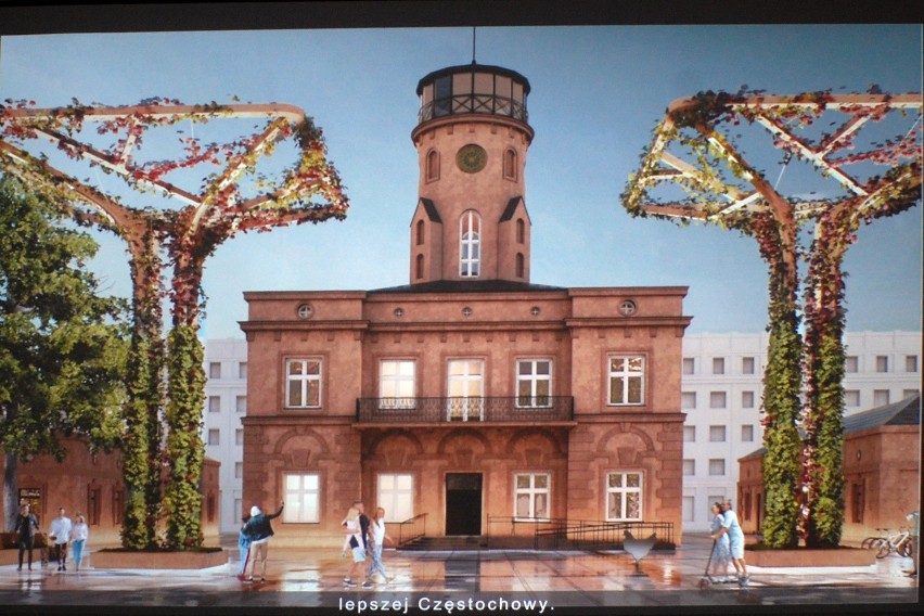 Tak ma wyglądać odnowiony plac Biegańskiego w Częstochowie....