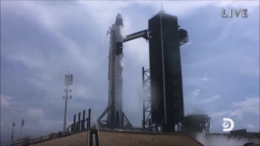 "Amerykański powrót w kosmos". Discovery Channel pokaże szczegóły startu historycznej misji kosmicznej SpaceX i NASA!