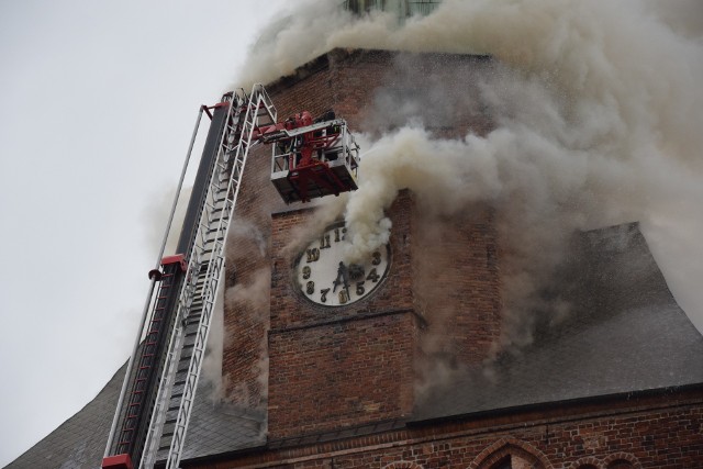 Pożar w katedrze w Gorzowie wybuchł w sobotę (1 lipca)