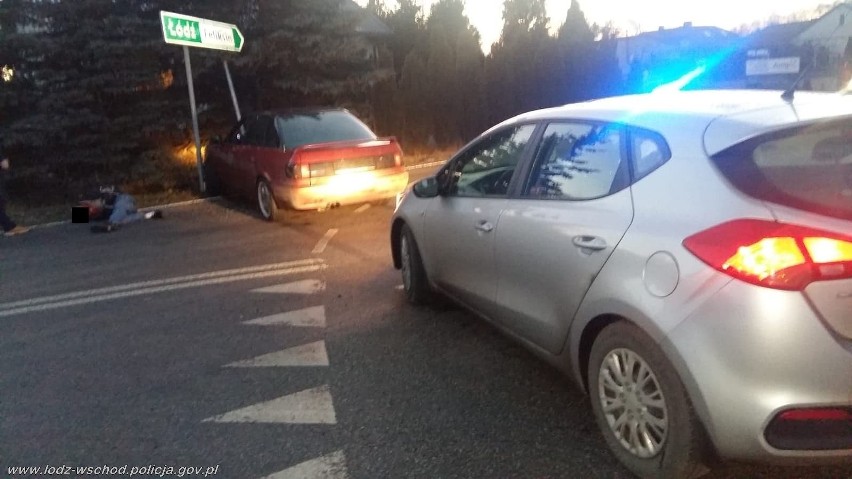 Pijany 36-latek uciekał przed policją autem bez numerów z Andrespola do Łodzi! [ZDJĘCIA z pościgu]