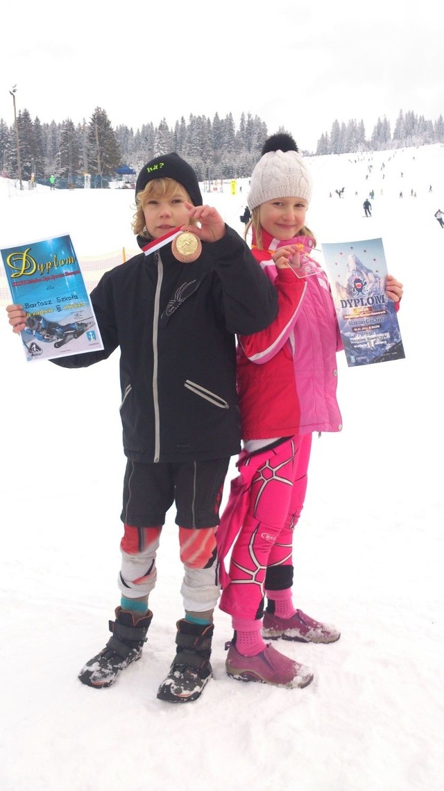 Marcelina Kowalczyk (z prawej) i Bartosz Szkoła zajmowali czołowe miejsca na zawodach w minionym sezonie.