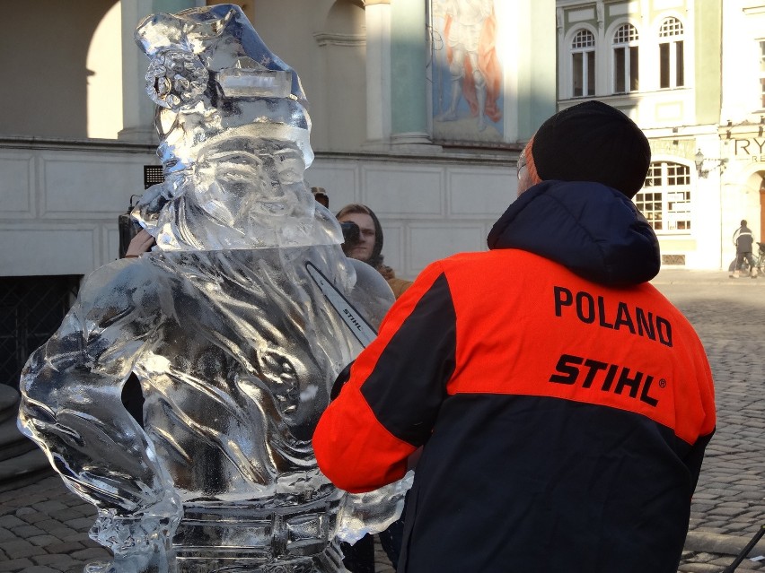 Poznań Ice Festival 2018: Rzeźby lodowe znów staną na płycie Starego Rynku