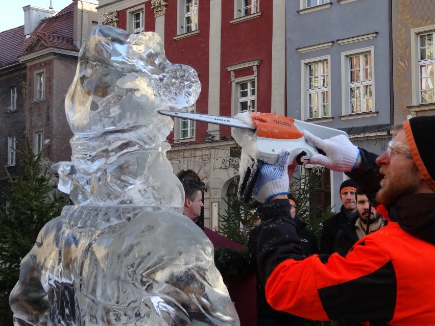 Poznań Ice Festival 2018: Rzeźby lodowe znów staną na płycie Starego Rynku