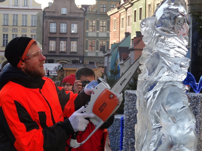 Poznań Ice Festival 2018: Rzeźby lodowe znów staną na płycie Starego Rynku