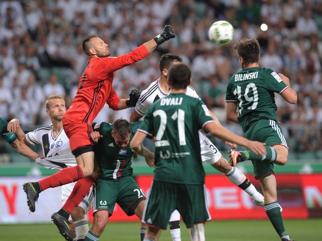 23.07.2016 warszawamecz ekstraklasy pomiedzy legia warszawa a slask wroclaw na stadionie legii w warszawie nz- mariusz pawelek / kamil bilinski fot bartek syta / polska press