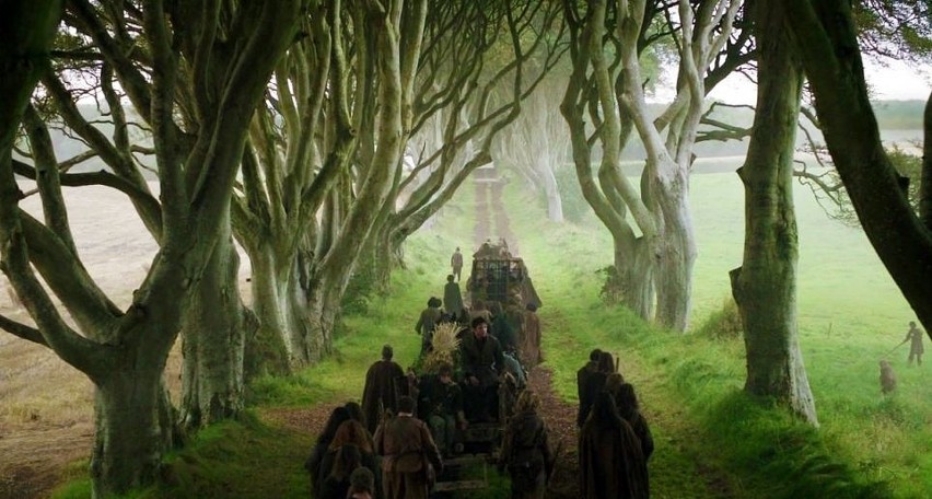 W 1. sezonie "Gry o tron" zamek Audley i Woods stały się...