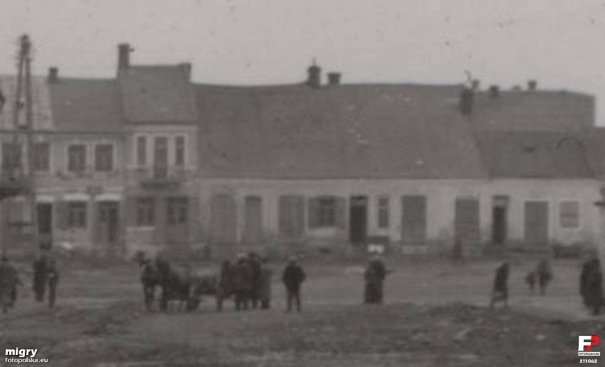 Przysucha. Rynek jesień 1940 roku