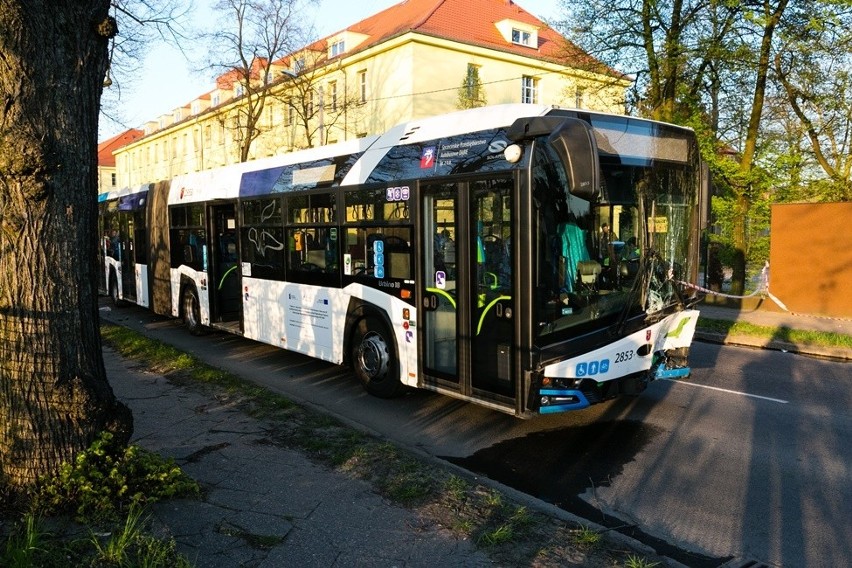 Wypadek na ul. Metalowej w Szczecinie