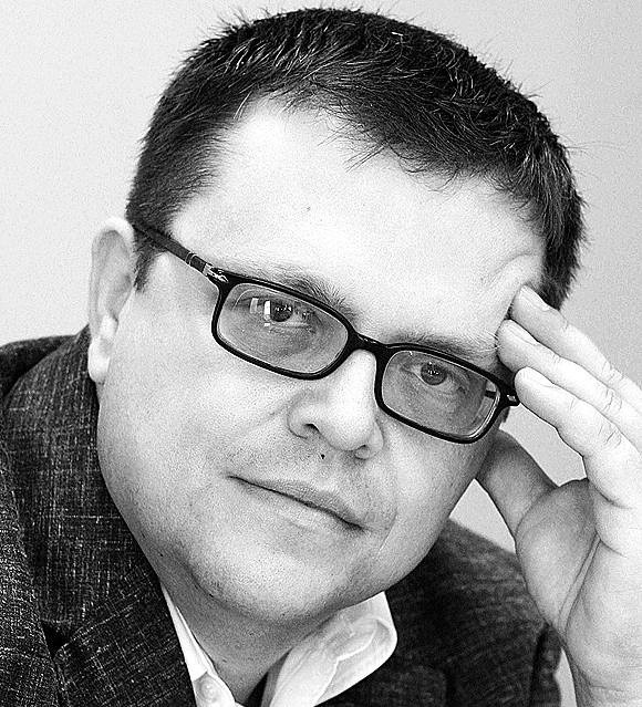 Arkadiusz Franas,redaktor naczelny "Gazety Wrocławskiej"