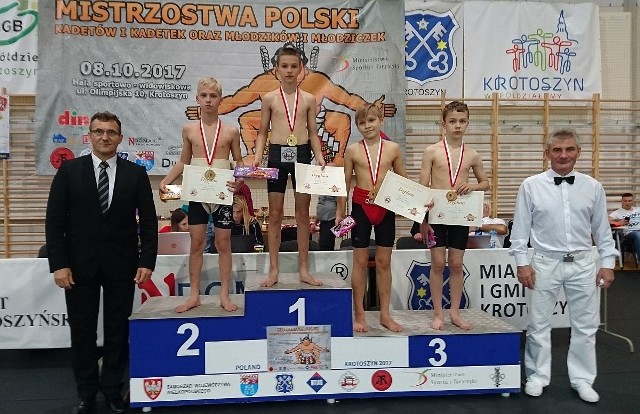 Maciej Wilczyński z Guliwera wywalczył srebrny medal.