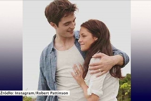 Robert Pattison i Kristen Stewart (fot. Agencja TVN/x-news)