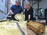 Królewskie sarkofagi z Wawelu odzyskują blask w Tychach
