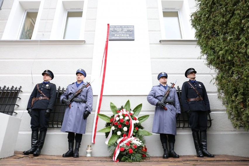 Insp. Tadeusz Tomanowski został patronem lubelskiego garnizonu policji (ZDJĘCIA, WIDEO)