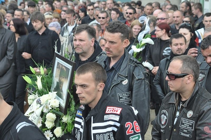 Pogrzeb Arka Słowińskiego szefa Czarnej Floty