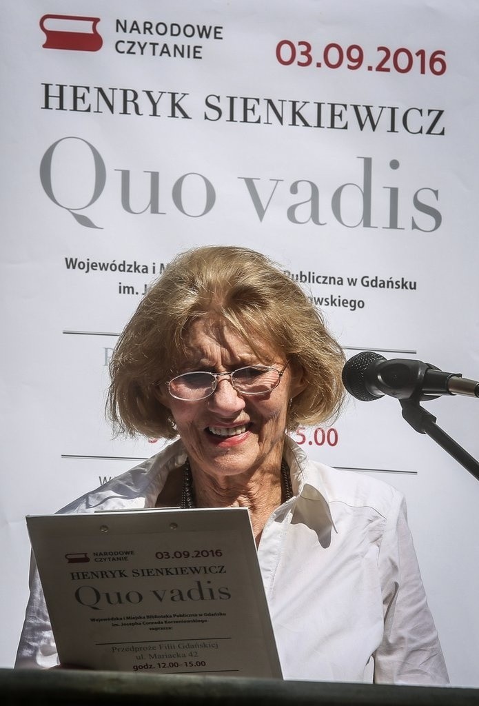 Narodowe Czytanie „Quo vadis” w Gdańsku [ZDJĘCIA]