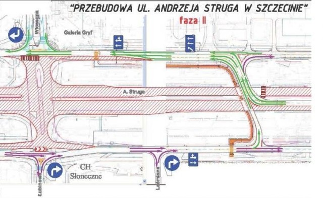 Szczecin: Wkrótce całkowicie zamkną ul. Struga. Zobacz mapę