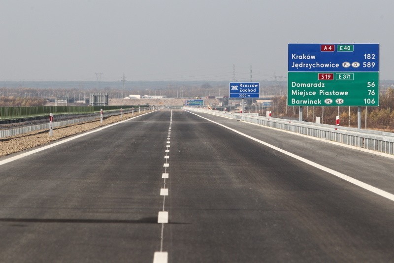 Autostrada A4 Rzeszów - Dębica otwarta! [ZDJĘCIA]