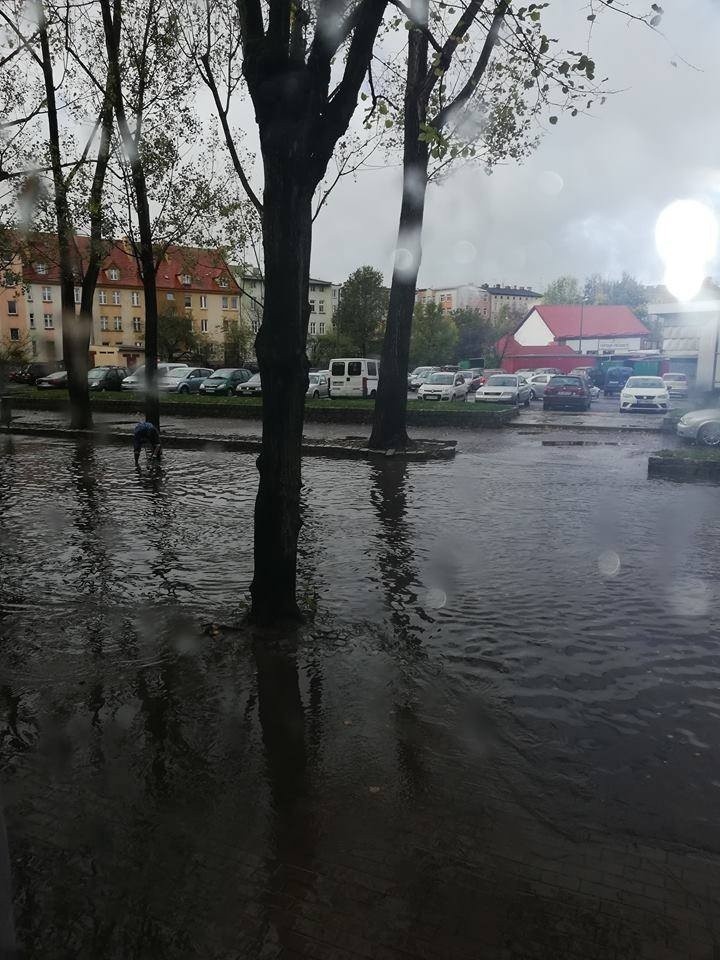 Na początku lipca nad Koszalinem przeszła wielka ulewa....