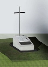 Odsłonięcie pomnika poświęconego ofiarom II wojny światowej na Białej Górze