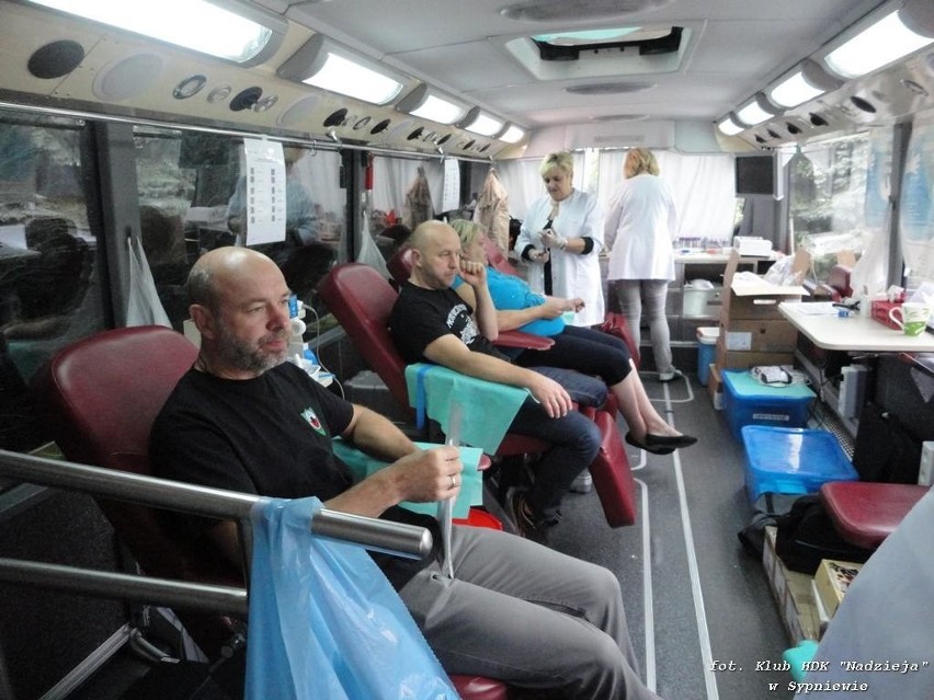15,75 litra krwi - to efekt kolejnej akcji HDK Nadzieja w Sypniewie
